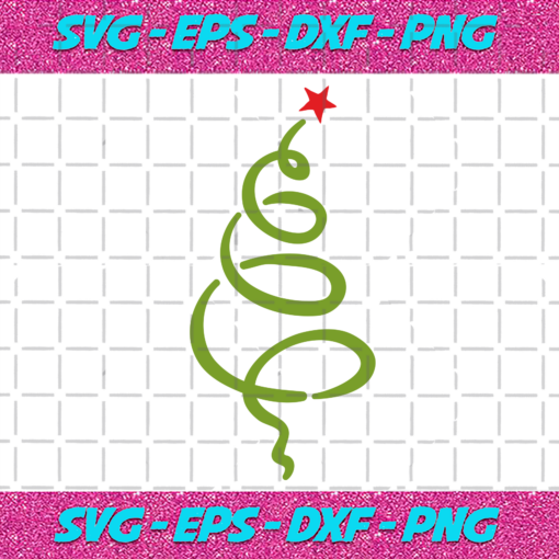 Spiral Christmas Tree Svg CM231120203