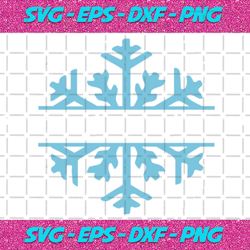 Split Snowflake Svg CM2311202017