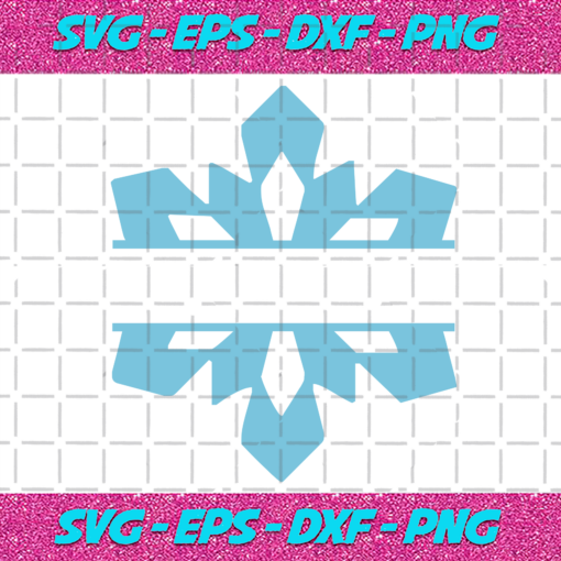 Split Snowflake Svg CM2311202018