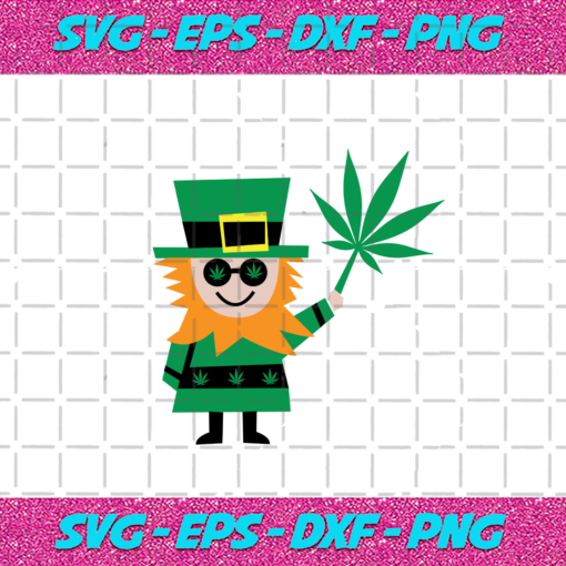 St Patrick Cannabis Svg TD27012021