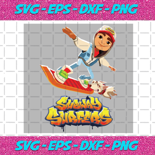 Subway Surfer Svg TD4012021