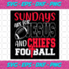 Sundays Are For Jesus And Chiefs Football Svg SP512021