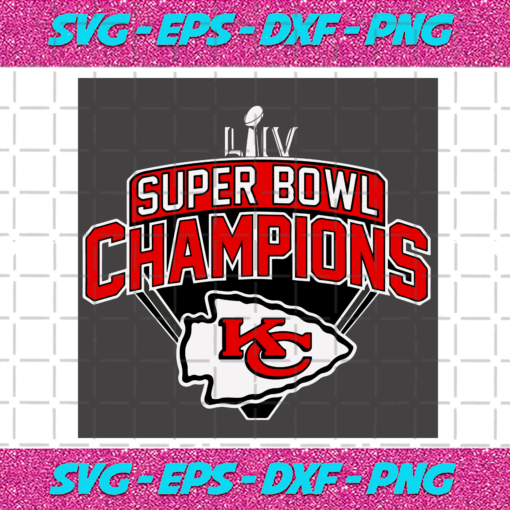 Super Bowl Champions Kansas City Chiefs Svg SP260121033