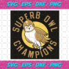 Superb Owl Champions Svg SP17122024