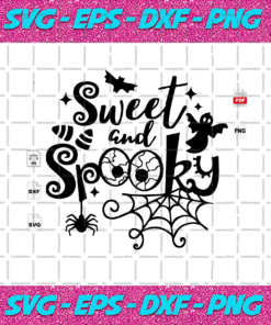 Sweet And Spooky Halloween Svg HW22102020