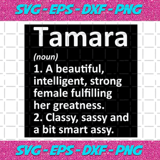 Tamara Definition Svg CM51220206