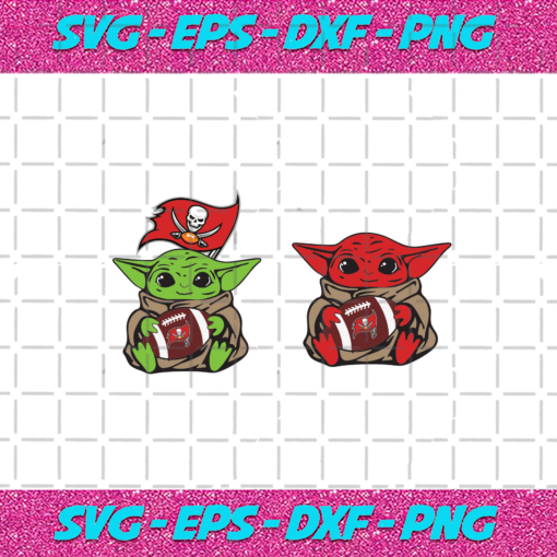 Tampa Bay Buccaneers Baby Yoda NFL Svg SP17122020