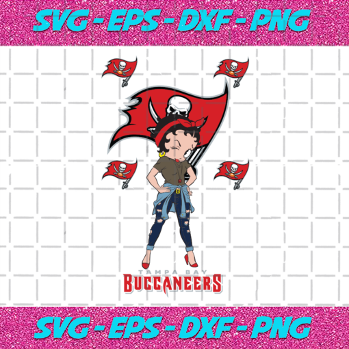 Tampa Bay Buccaneers Betty Boop Svg SP31122020