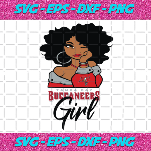 Tampa Bay Buccaneers Girl Sport Svg SP02102020
