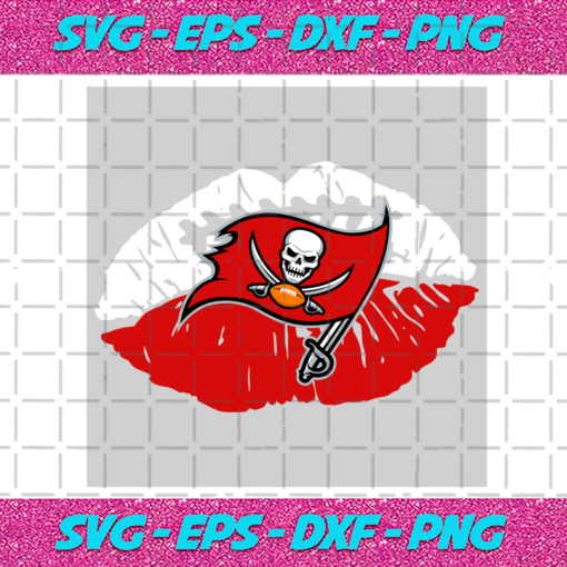 Tampa Bay Buccaneers NFL Lips Svg SP1 122020