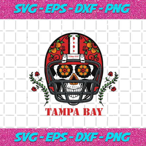Tampa Bay Buccaneers Skull Helmet Svg SP23122020
