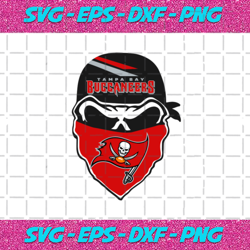 Tampa Bay Buccaneers Skull Svg SP24122020