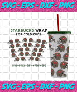 Tampa Bay Buccaneers Starbucks Wrap Svg SP10012021