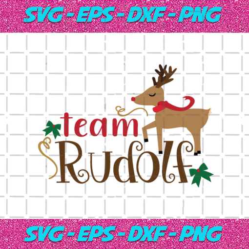 Team Rudolf Christmas Png CM112020