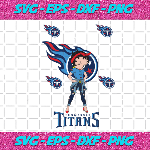 Tennessee Titans Betty Boop Svg SP31122020