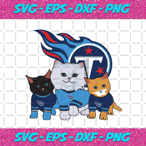 Tennessee Titans Cat Svg SP25122020