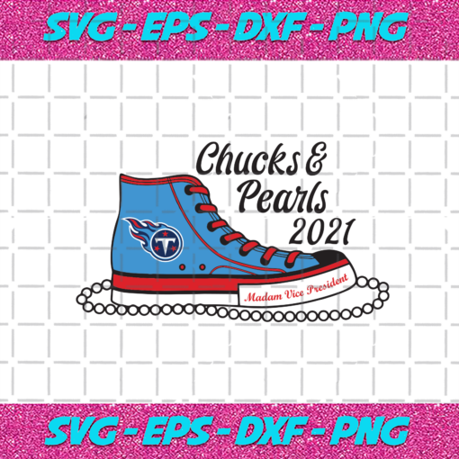 Tennessee Titans Chucks And Pearls 2021 Svg SP13012021