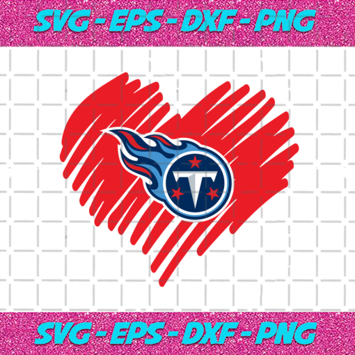 Tennessee Titans Heart Svg SP26122020
