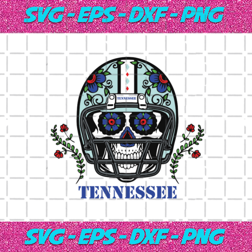 Tennessee Titans Skull Helmet Svg SP23122020