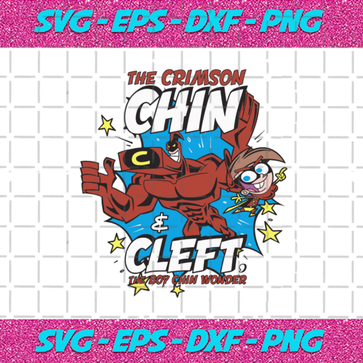The Crimson Chin And Cleft Svg TD29122020