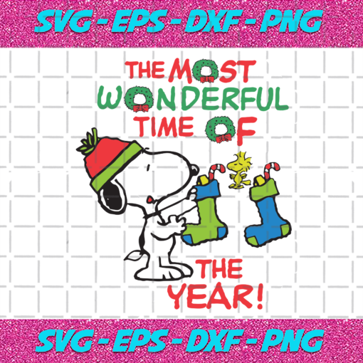The Most Wonderful Time Of The Year Christmas Svg CM2611202018
