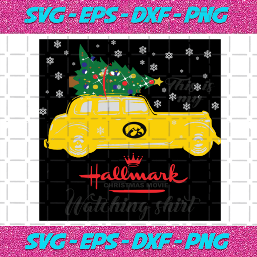 This Is My Hallmark Christmas Movie Iowa Hawkeyes Logo Christmas SVG CM02102020