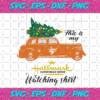 This Is My Hallmark Christmas Movie Watching Shirt And Texas Longhorns Sport Svg SP26092020
