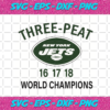 Three Peat New York Jets 16 17 18 World Champions Svg SP19122022