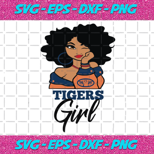 Tigers Girl Sport Svg SP02102020