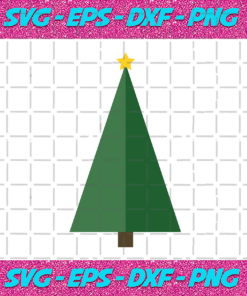 Triangle Christmas Tree Svg CM1120204