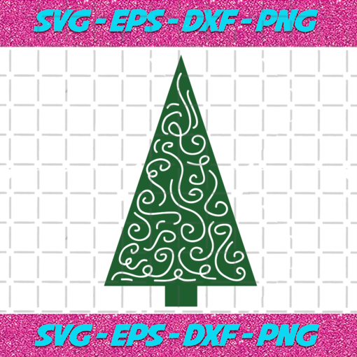 Triangle Christmas Tree Svg CM23112020