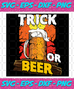 Trick or beer halloween svg HW091020205