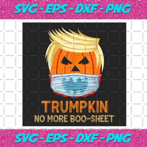 Trumpkin No More Boo Sheet Halloween Png HW14112020