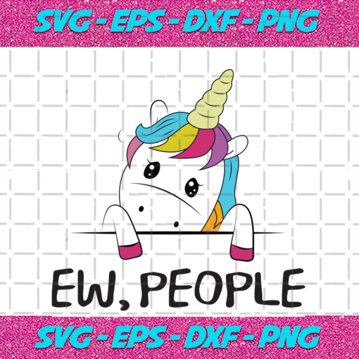 Unicorn Ew People Trending Svg TD26082020