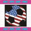 United States Soccer Ball Flag Svg TD19112020