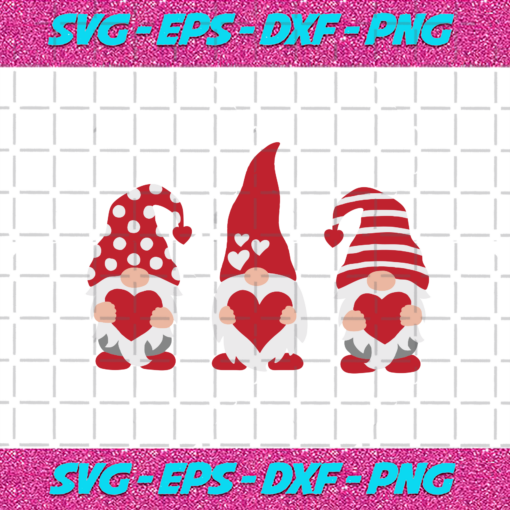 Valentine Gnome Svg VA070120212