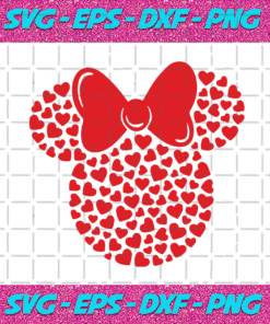 Valentine Minnie Mouse Svg Valentine Svg Valentine Minnie Svg Minnie Heart Svg Minnie Mouse Svg Valentine Mickey Svg Valentine Heart Svg Heart Svg Valentine Bow Svg Valentine Disney Svg