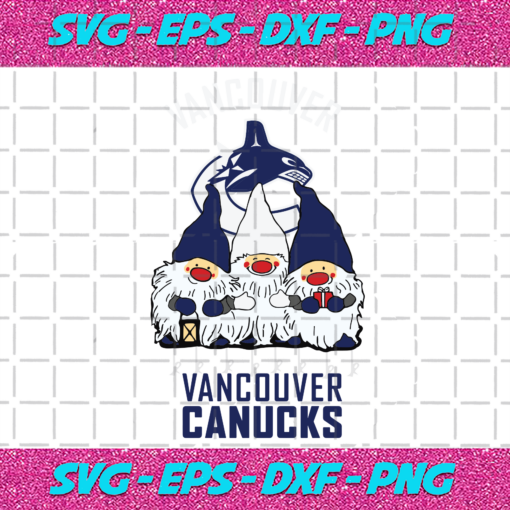 Vancouver Canucks And Gnomes Sport Svg SP02102020
