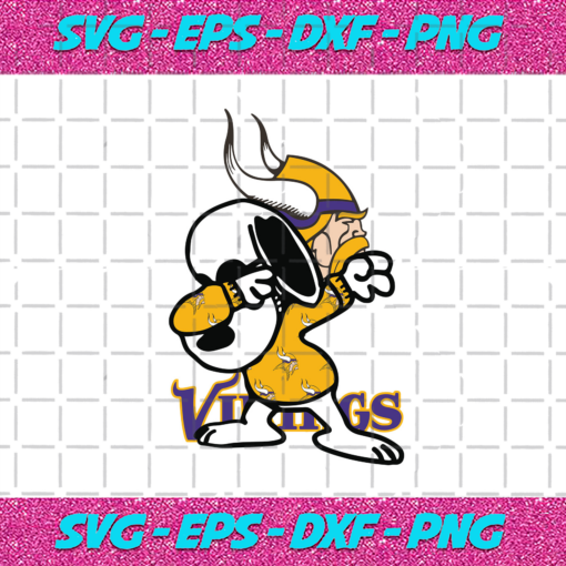 Vikings Snoopy Svg SP25122020