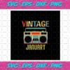 Vintage January Vintage Radio Radio Svg BD030820201