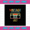 Vintage July Vintage Radio Radio Svg BD030820207