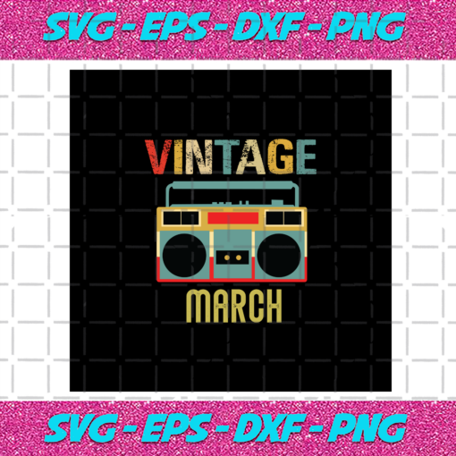 Vintage March Vintage Radio Radio Svg BD030820203