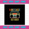 Vintage October Vintage Radio Radio Svg BD0308202010