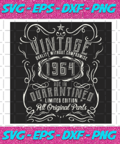 Vintage Quality Without Compromise 1964 Svg BD1512202023