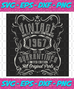 Vintage Quality Without Compromise 1967 Svg BD1512202026