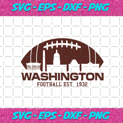 Washington Football EST 1932 Svg SP06012025