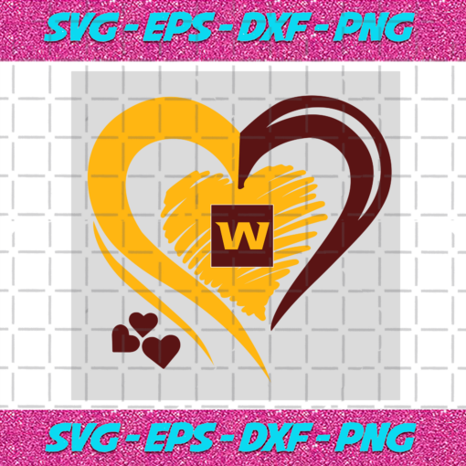 Washington Football Team Heart Logo Svg SP22122020