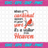 When A Cardinal Appears In Your Yard Svg CM23112020
