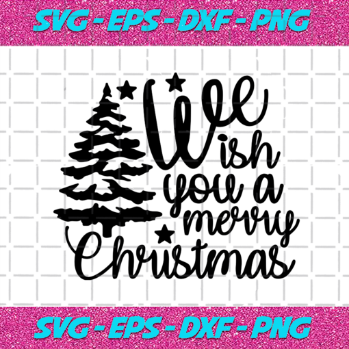 Wish You A Merry Christmas Svg CM23112020