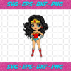 Wonder Woman Chibi Svg TD612021